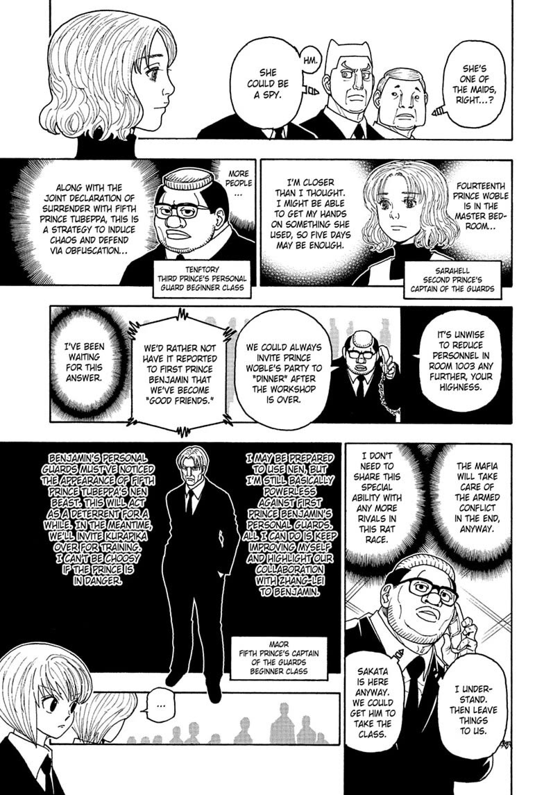 Hunter X Hunter Chapter 411 page 9 - Chapter 411: Announcement