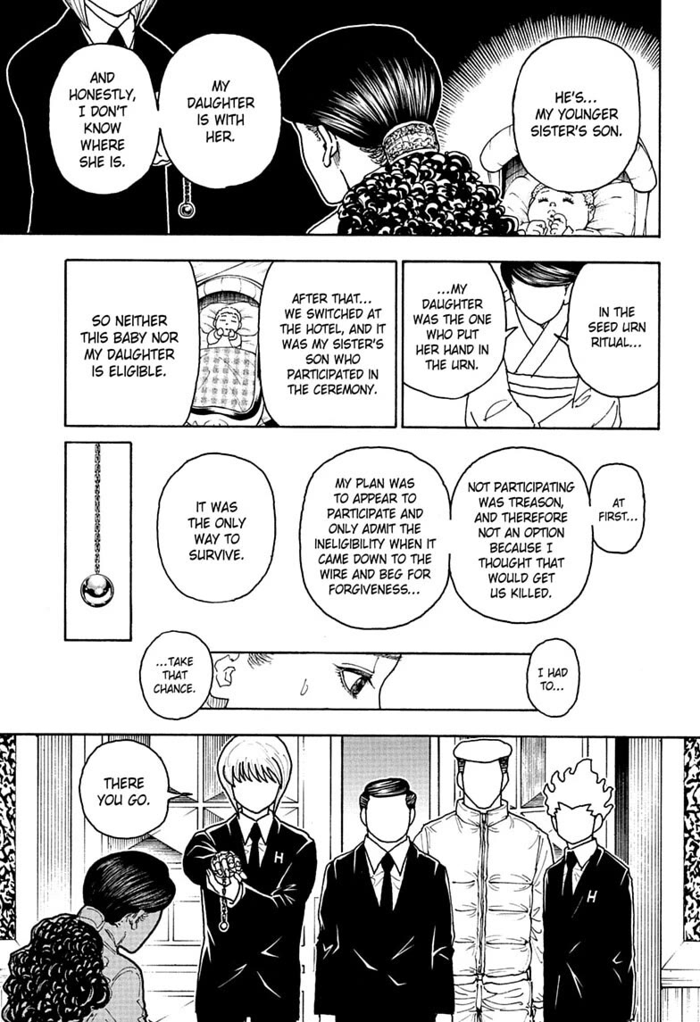 Hunter X Hunter Chapter 412 page 10 - Chapter 412: Question