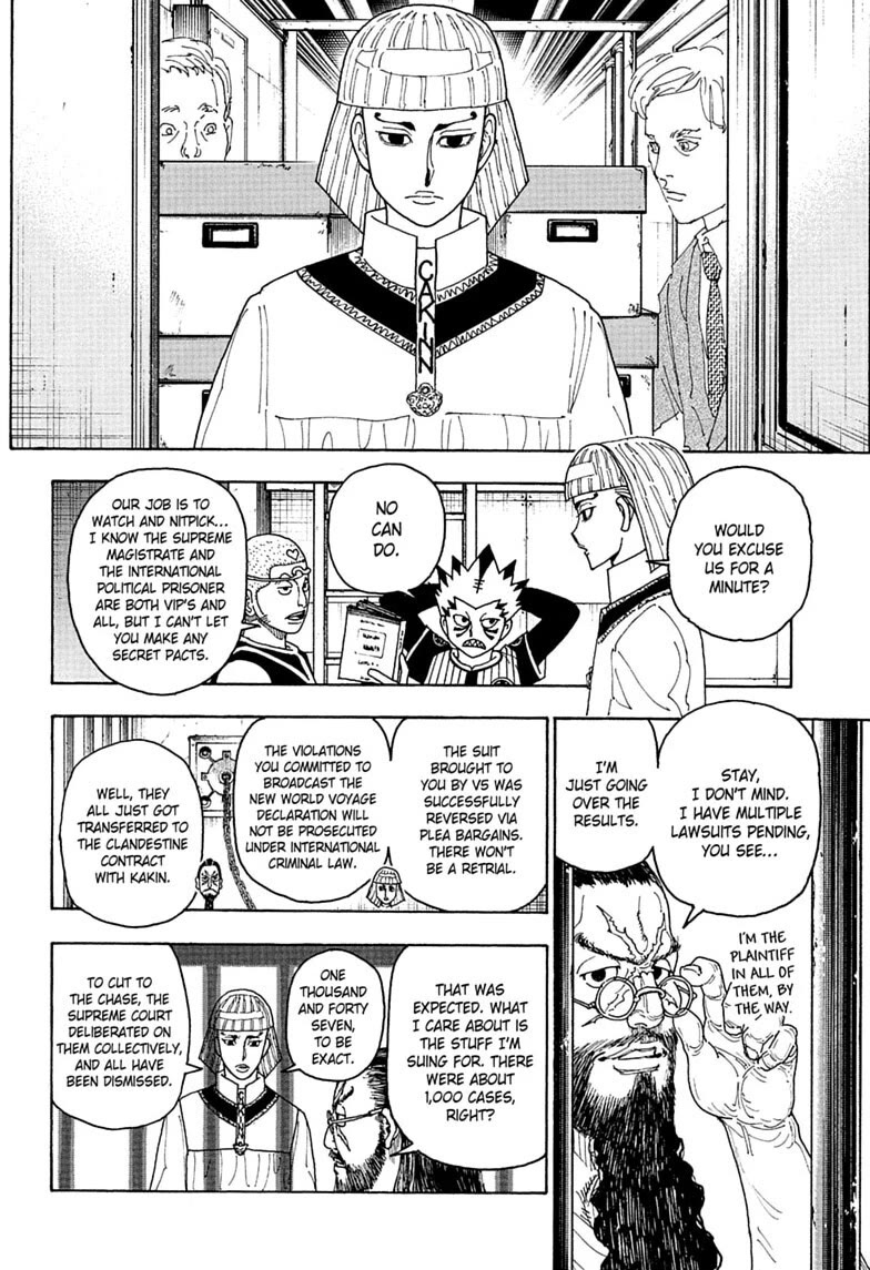 Hunter X Hunter Chapter 412 page 16 - Chapter 412: Question
