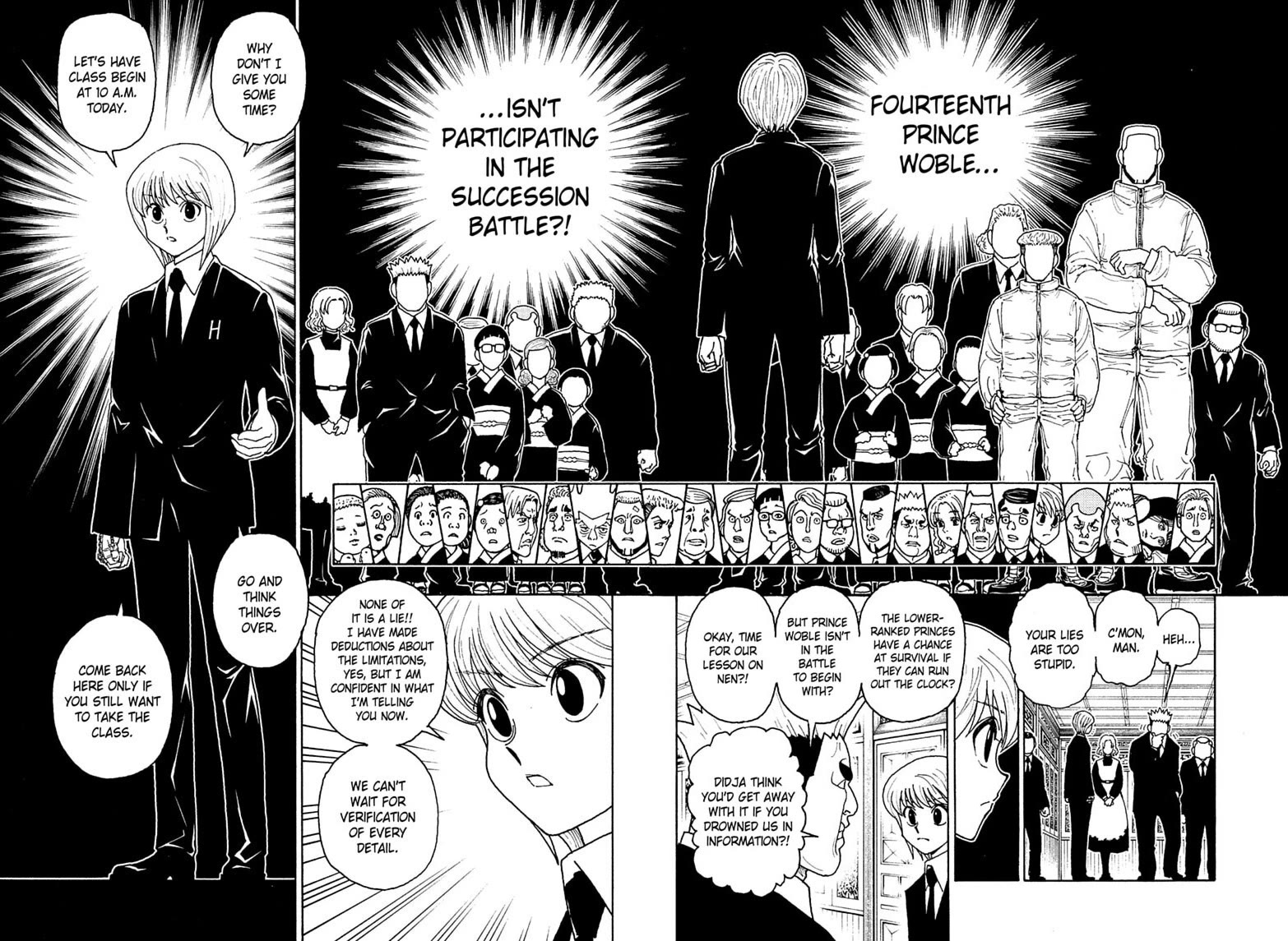 Hunter X Hunter Chapter 412 page 2 - Chapter 412: Question