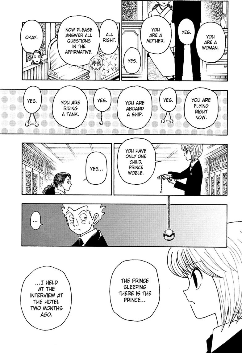 Hunter X Hunter Chapter 412 page 6 - Chapter 412: Question