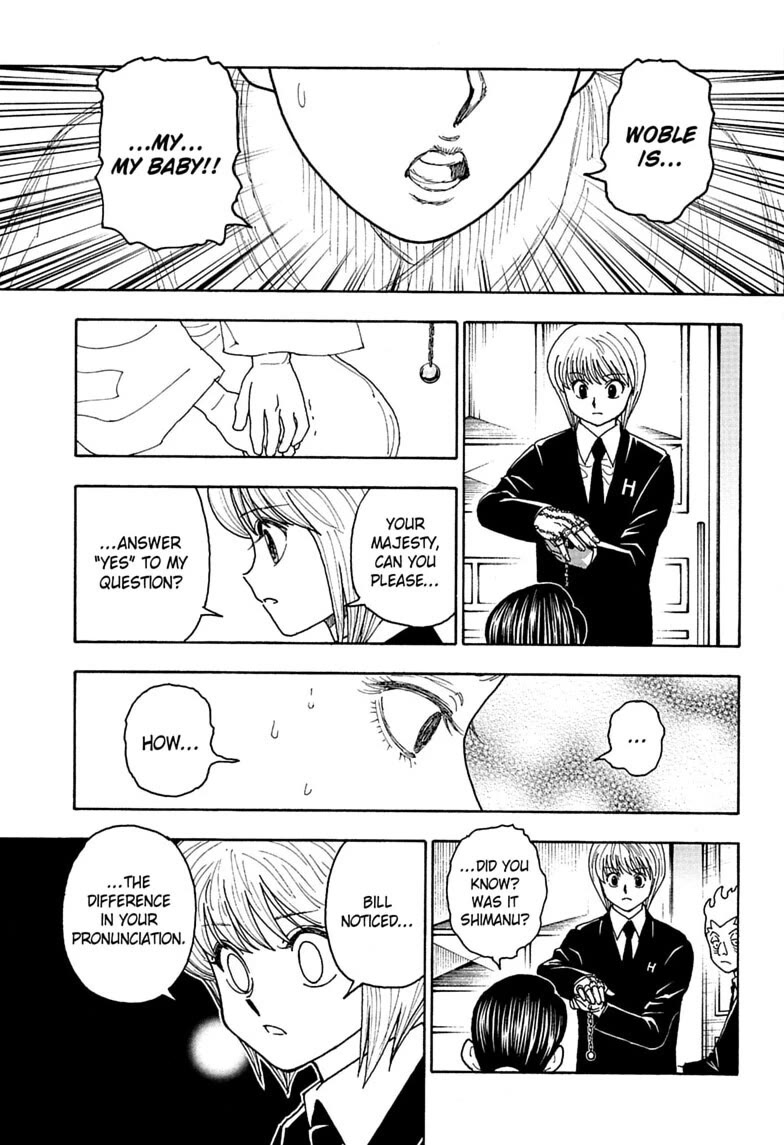 Hunter X Hunter Chapter 412 page 8 - Chapter 412: Question