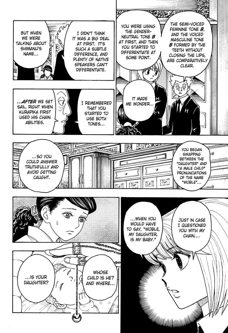 Hunter X Hunter Chapter 412 page 9 - Chapter 412: Question