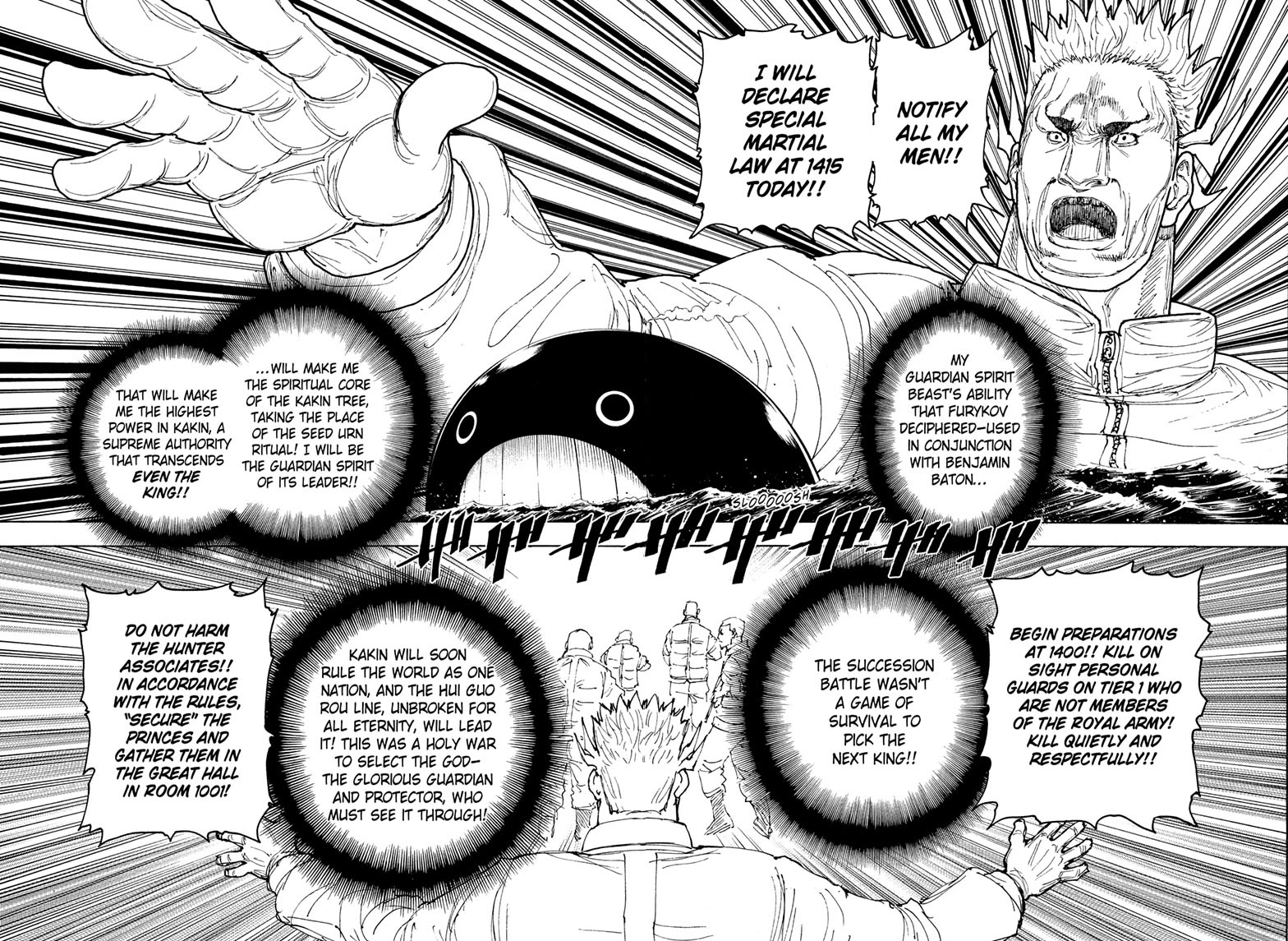 Hunter X Hunter Chapter 413 page 13 - Chapter 413