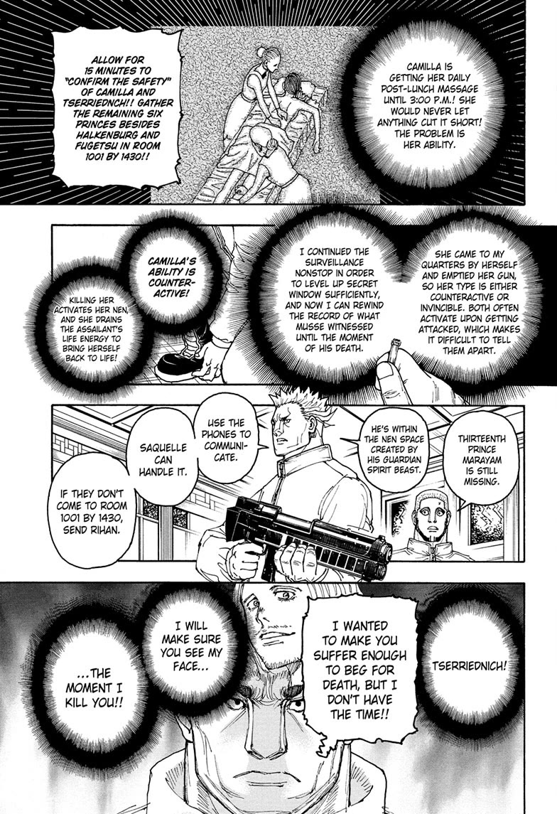 Hunter X Hunter Chapter 413 page 15 - Chapter 413