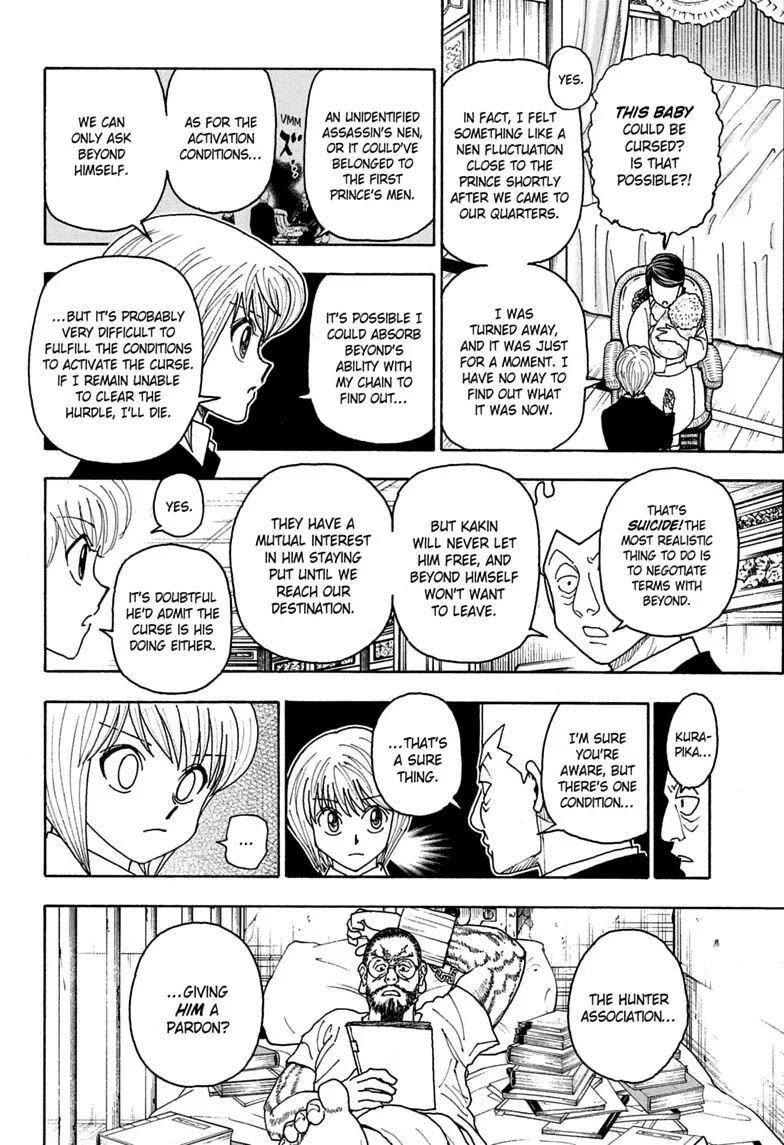 Hunter X Hunter Chapter 414 page 10 - Chapter 414: Friends