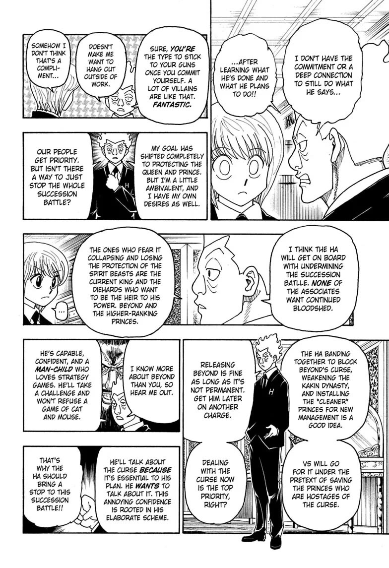 Hunter X Hunter Chapter 414 page 12 - Chapter 414: Friends
