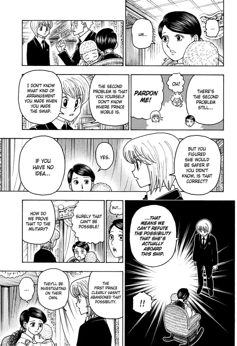 Hunter X Hunter Chapter 414 page 13 - Chapter 414: Friends