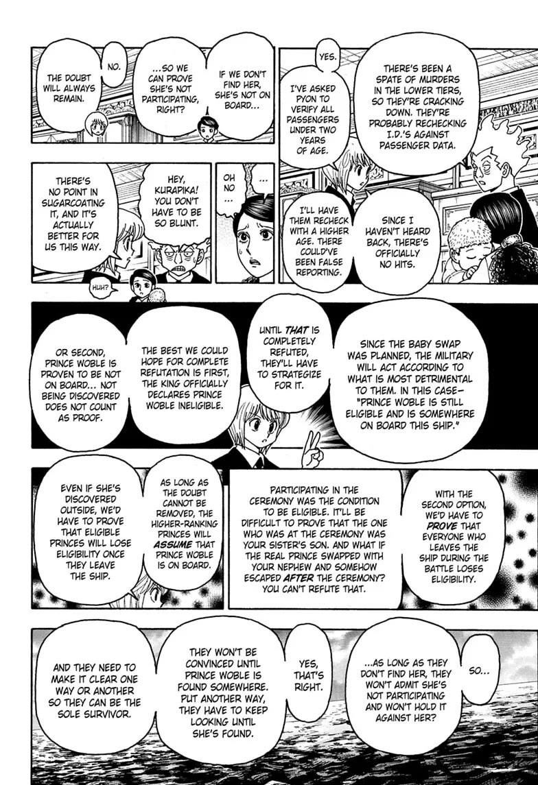 Hunter X Hunter Chapter 414 page 14 - Chapter 414: Friends