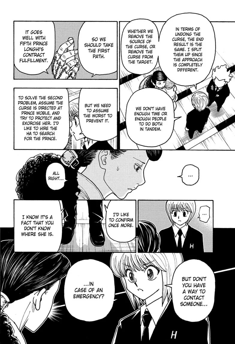 Hunter X Hunter Chapter 414 page 16 - Chapter 414: Friends