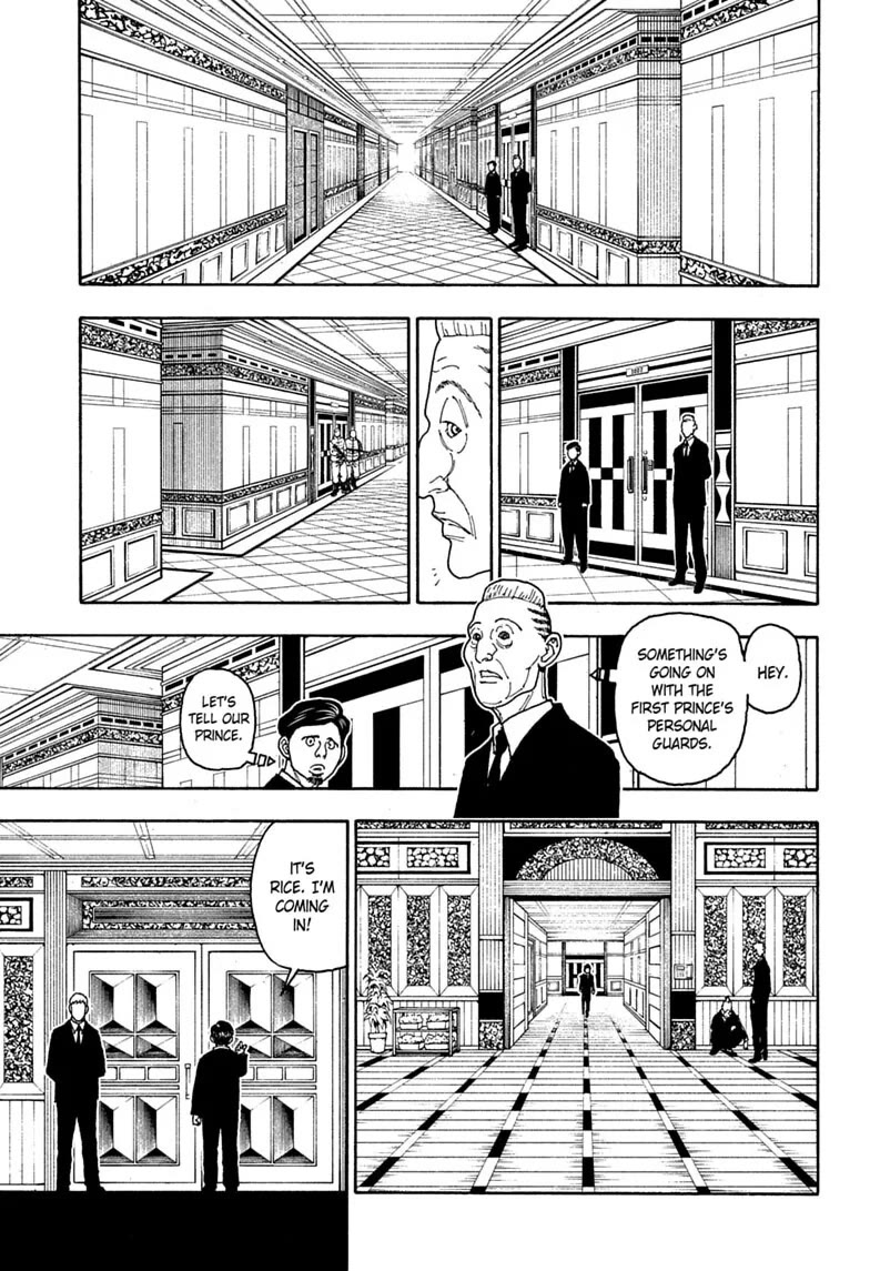 Hunter X Hunter Chapter 414 page 3 - Chapter 414: Friends