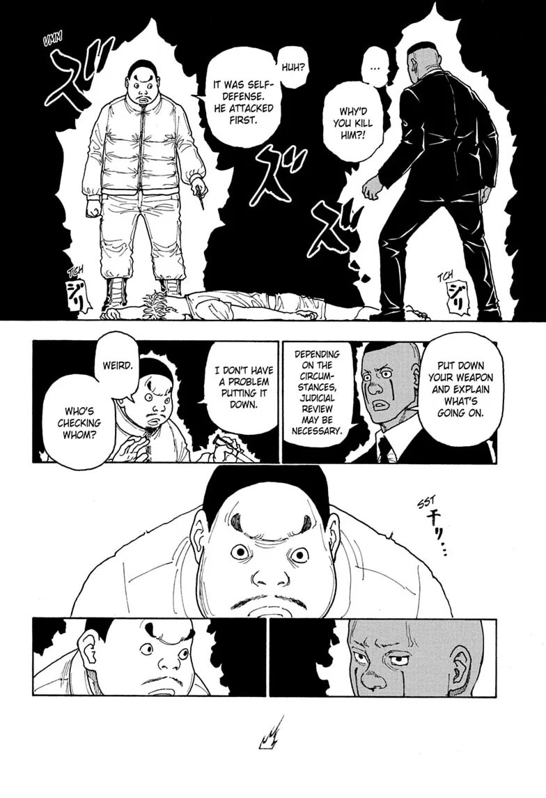 Hunter X Hunter Chapter 414 page 6 - Chapter 414: Friends