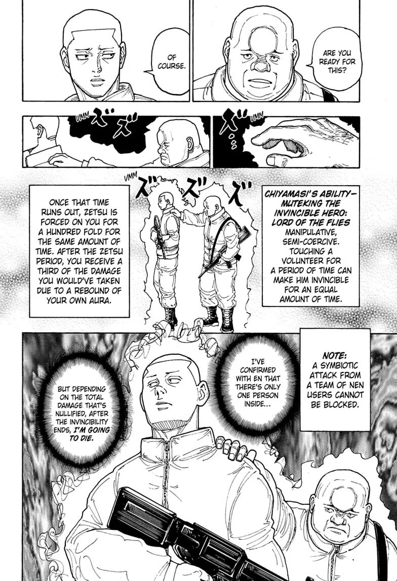 Hunter X Hunter Chapter 414 page 8 - Chapter 414: Friends