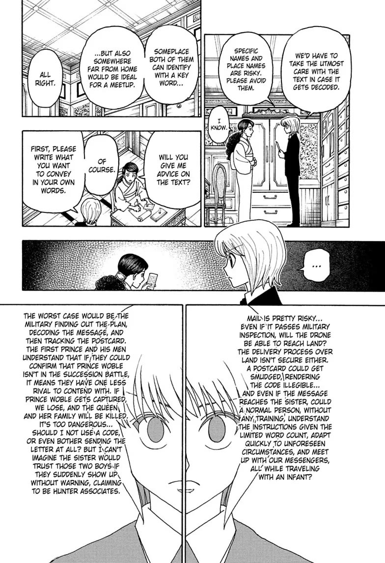 Hunter X Hunter Chapter 415 page 10 - Chapter 415: Authenticity