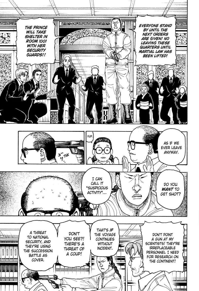 Hunter X Hunter Chapter 415 page 14 - Chapter 415: Authenticity