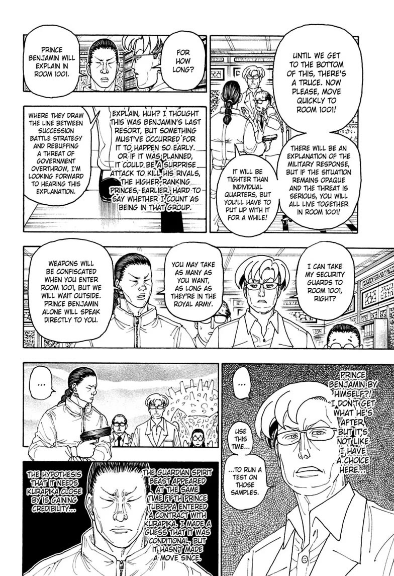 Hunter X Hunter Chapter 415 page 15 - Chapter 415: Authenticity