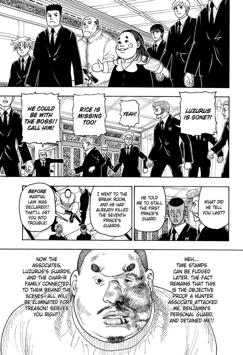 Hunter X Hunter Chapter 415 page 16 - Chapter 415: Authenticity