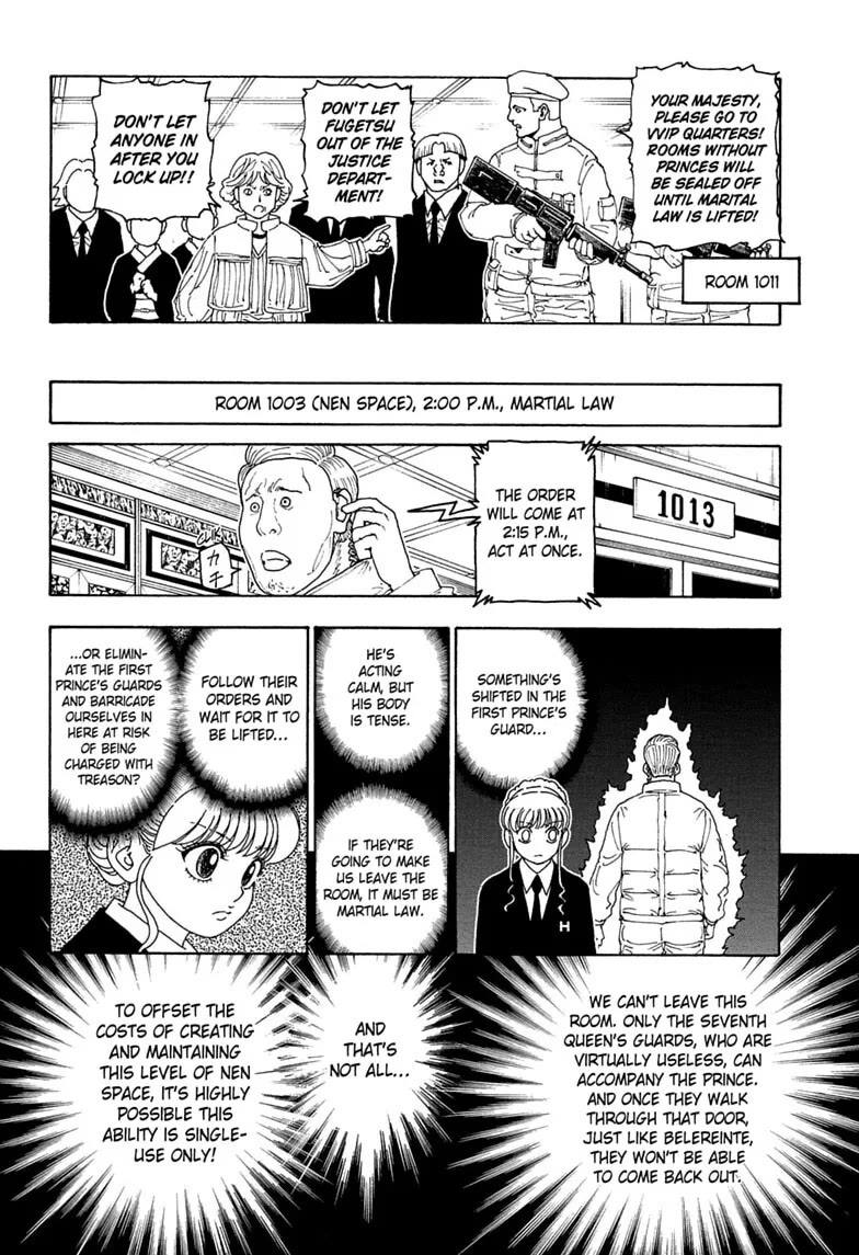 Hunter X Hunter Chapter 415 page 17 - Chapter 415: Authenticity