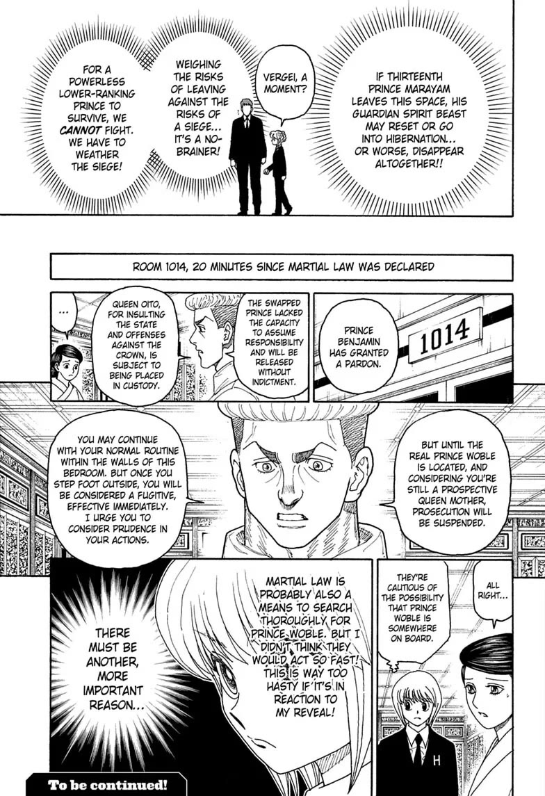 Hunter X Hunter Chapter 415 page 18 - Chapter 415: Authenticity