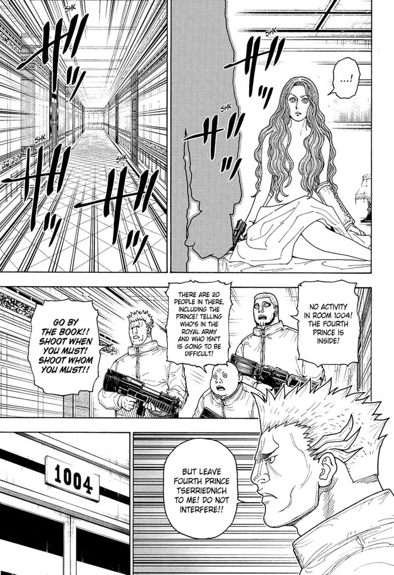Hunter X Hunter Chapter 416 page 11 - Chapter 416: Proclamation