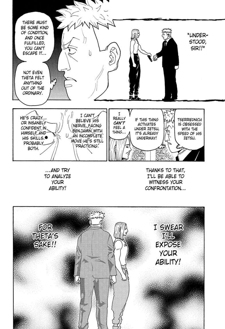 Hunter X Hunter Chapter 416 page 14 - Chapter 416: Proclamation