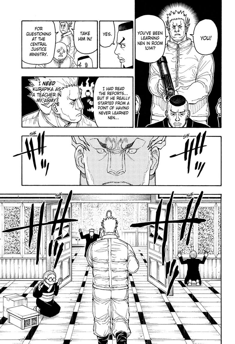 Hunter X Hunter Chapter 416 page 17 - Chapter 416: Proclamation
