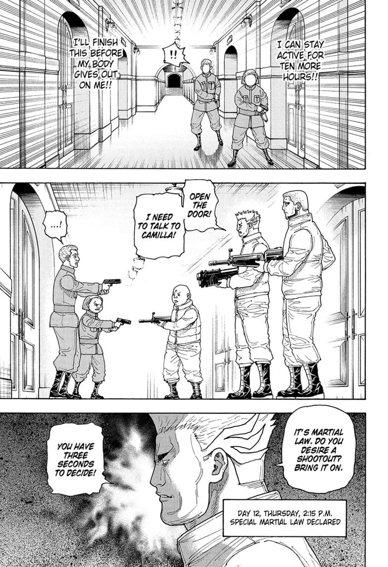 Hunter X Hunter Chapter 416 page 3 - Chapter 416: Proclamation