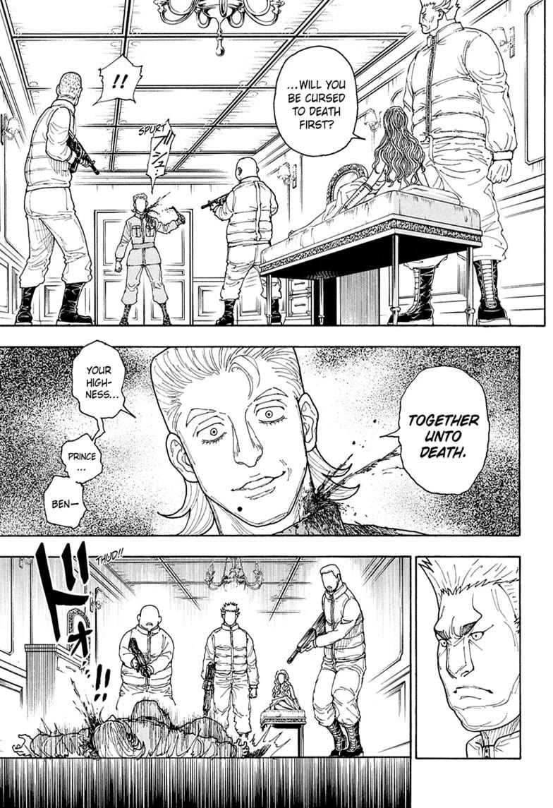 Hunter X Hunter Chapter 416 page 7 - Chapter 416: Proclamation