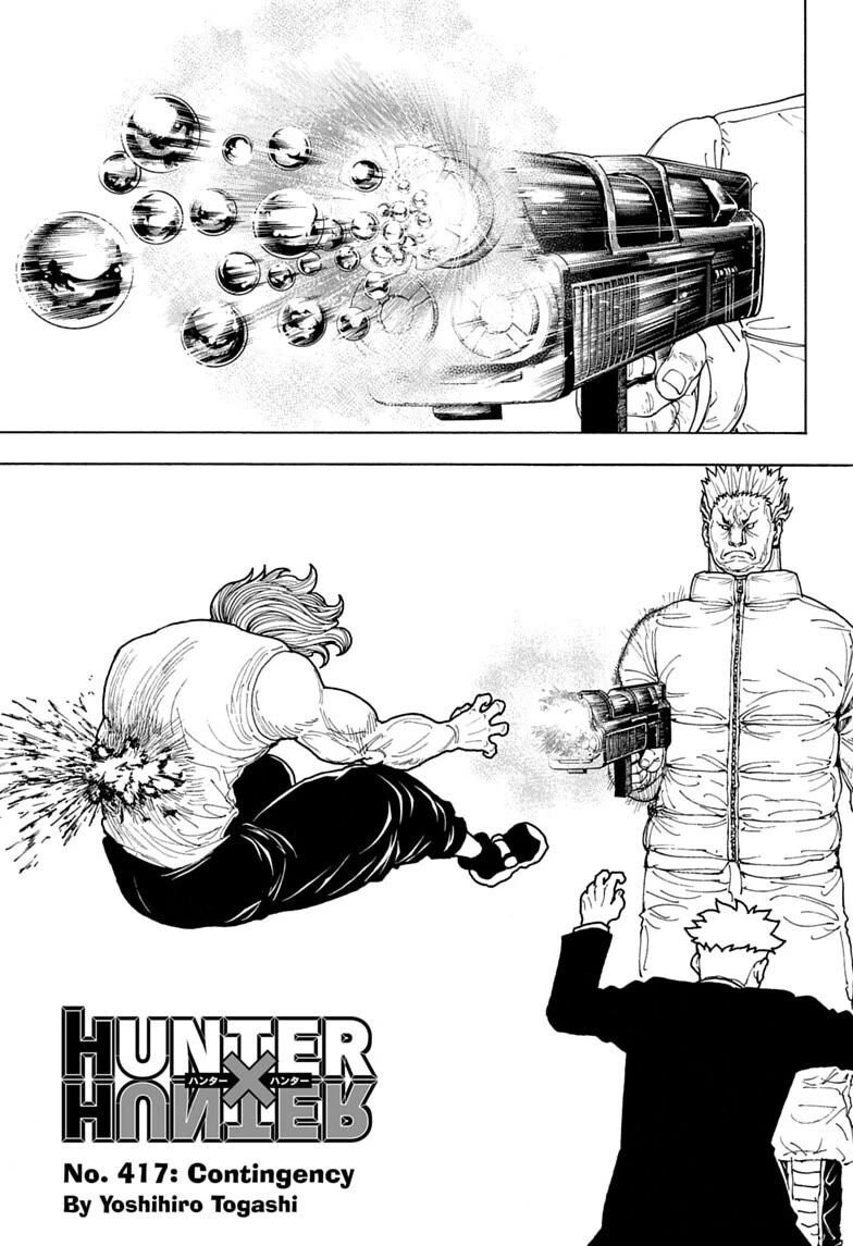 Hunter X Hunter Chapter 417 page 1 - Chapter 417: Contingency