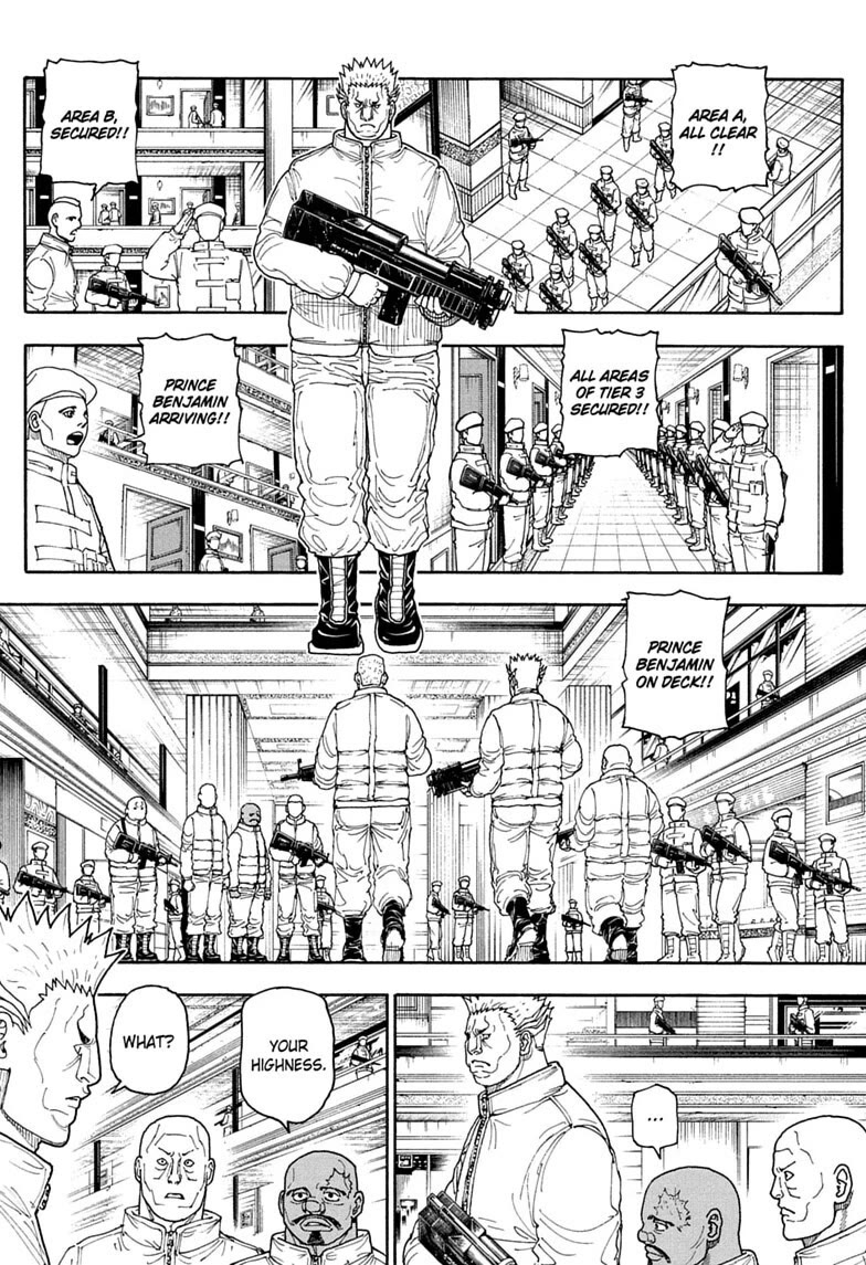 Hunter X Hunter Chapter 417 page 12 - Chapter 417: Contingency