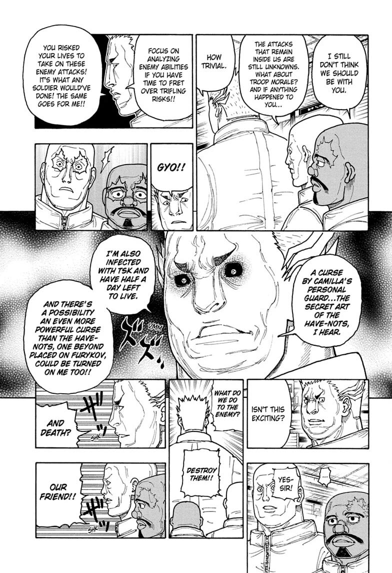 Hunter X Hunter Chapter 417 page 13 - Chapter 417: Contingency