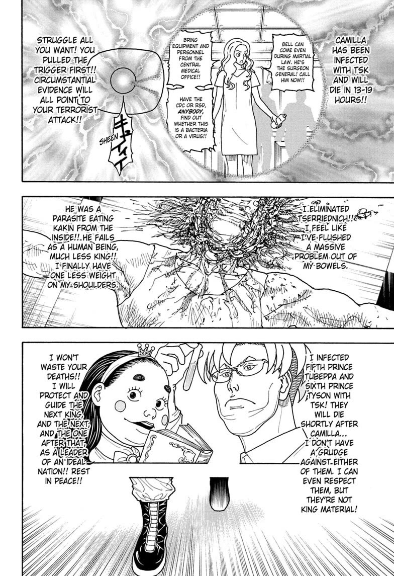 Hunter X Hunter Chapter 417 page 16 - Chapter 417: Contingency