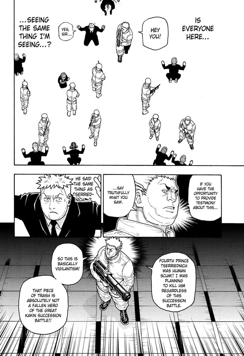 Hunter X Hunter Chapter 417 page 4 - Chapter 417: Contingency