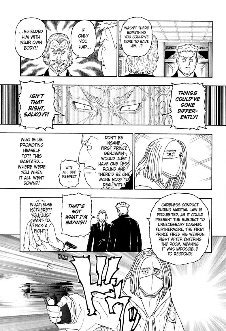 Hunter X Hunter Chapter 418 page 13 - Chapter 418: Hypothesis