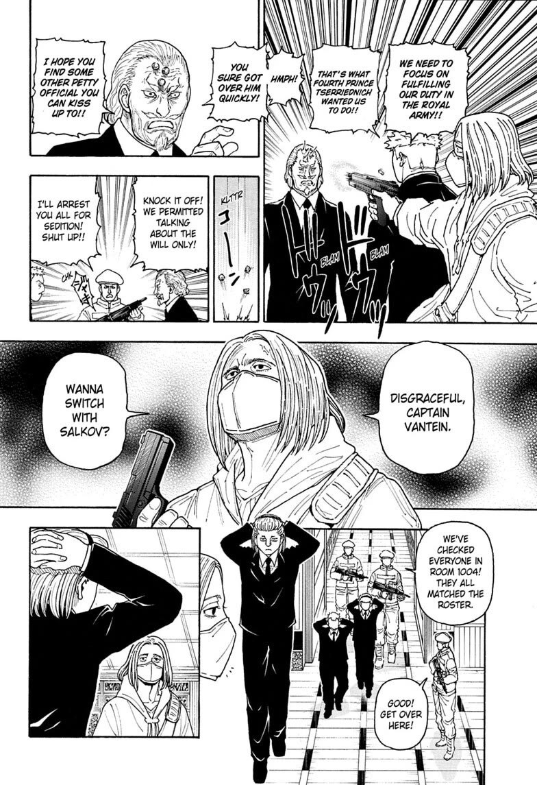 Hunter X Hunter Chapter 418 page 14 - Chapter 418: Hypothesis