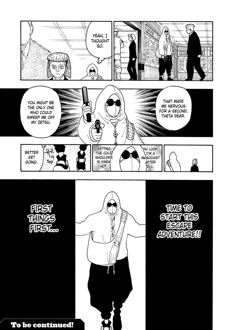 Hunter X Hunter Chapter 418 page 19 - Chapter 418: Hypothesis
