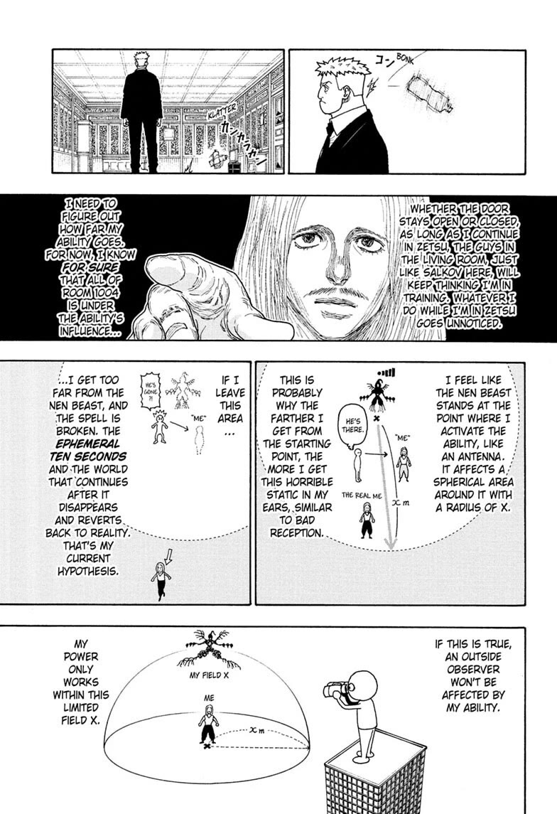 Hunter X Hunter Chapter 418 page 5 - Chapter 418: Hypothesis
