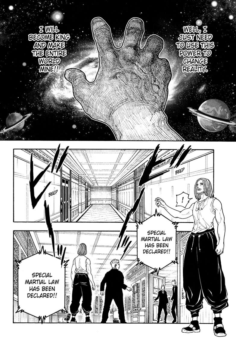 Hunter X Hunter Chapter 418 page 6 - Chapter 418: Hypothesis