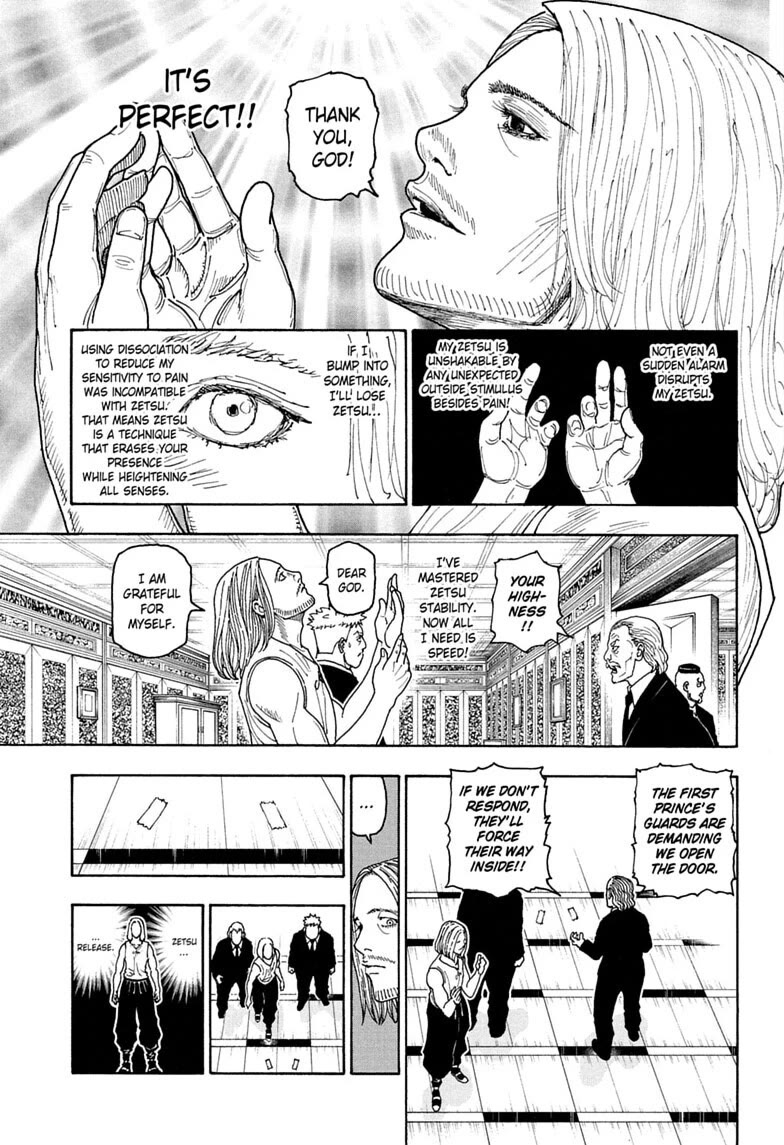 Hunter X Hunter Chapter 418 page 7 - Chapter 418: Hypothesis