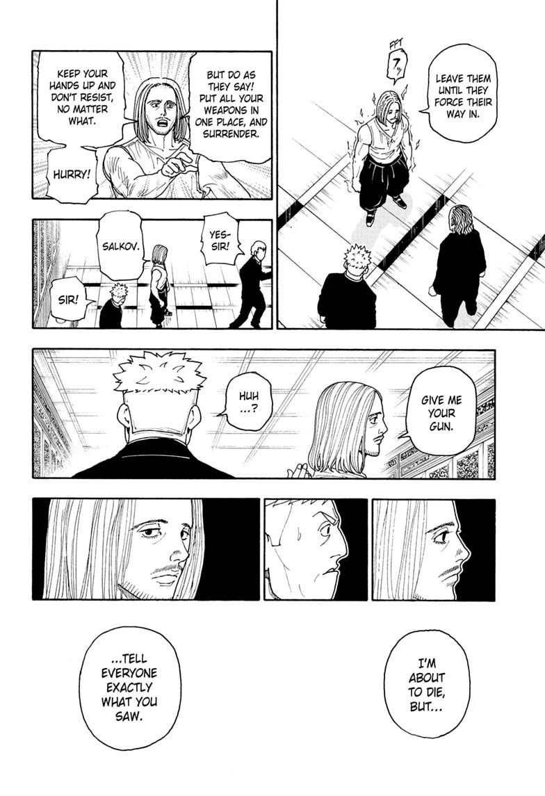 Hunter X Hunter Chapter 418 page 8 - Chapter 418: Hypothesis