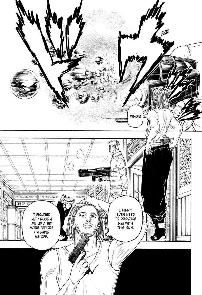 Hunter X Hunter Chapter 418 page 9 - Chapter 418: Hypothesis