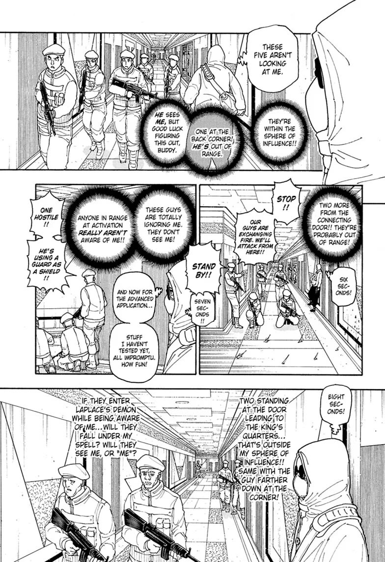 Hunter X Hunter Chapter 419 page 11 - Chapter 419: Implementation
