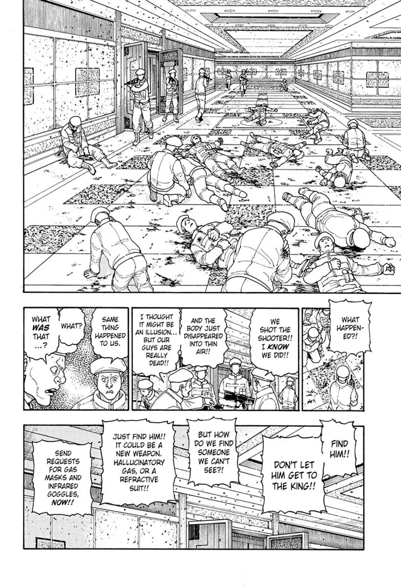 Hunter X Hunter Chapter 419 page 16 - Chapter 419: Implementation