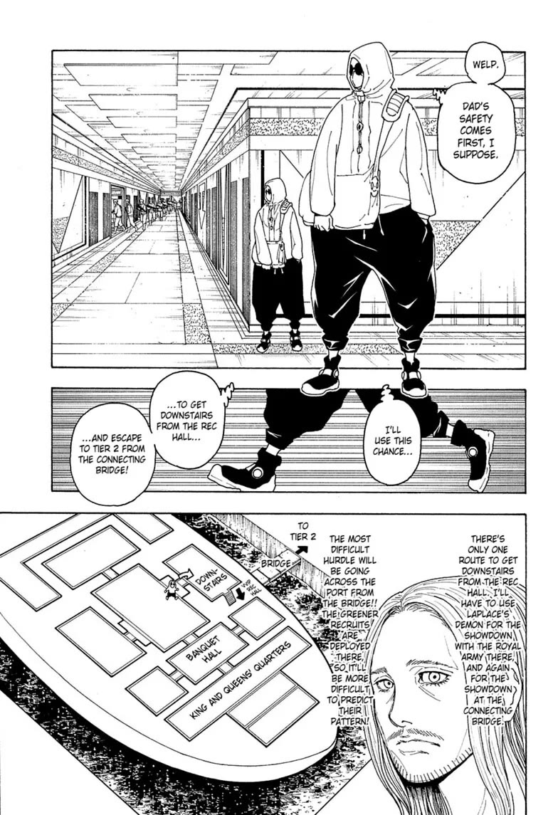 Hunter X Hunter Chapter 419 page 17 - Chapter 419: Implementation