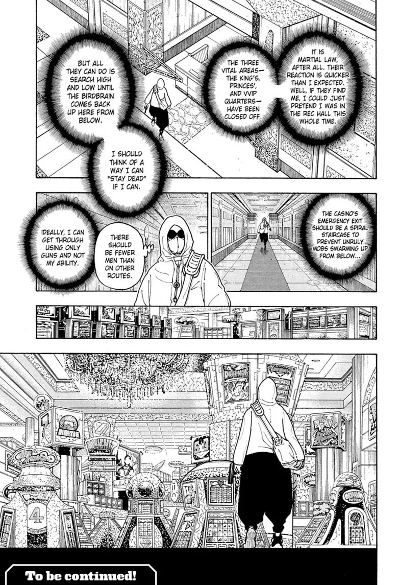 Hunter X Hunter Chapter 419 page 19 - Chapter 419: Implementation
