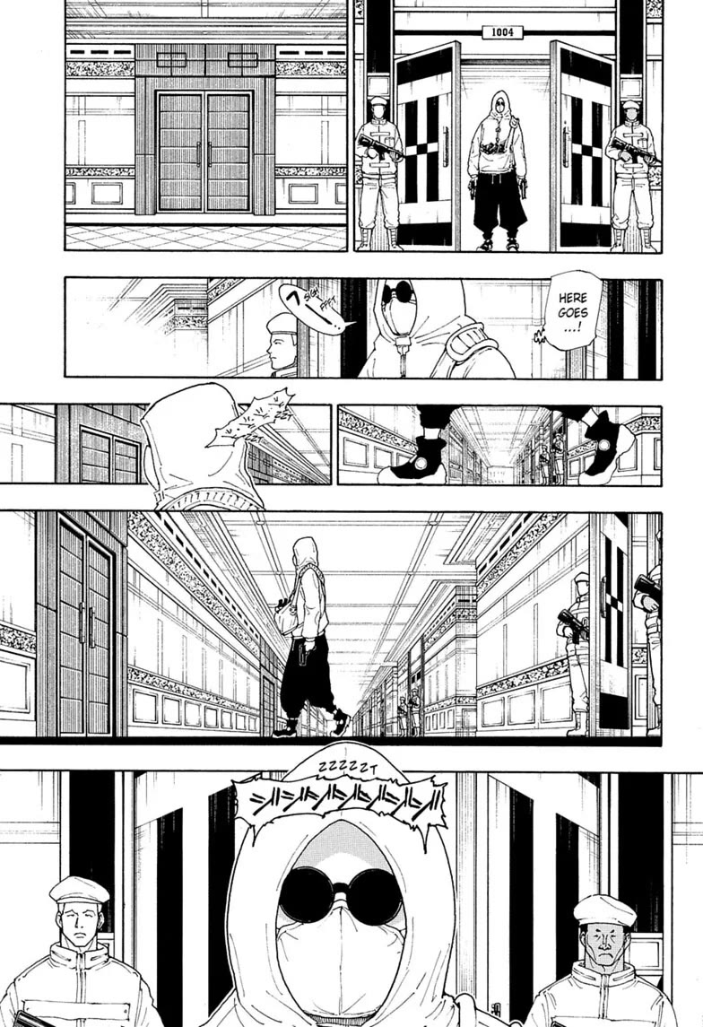 Hunter X Hunter Chapter 419 page 3 - Chapter 419: Implementation