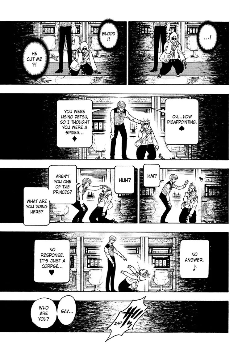 Hunter X Hunter Chapter 420 page 9 - Chapter 420: Encounter