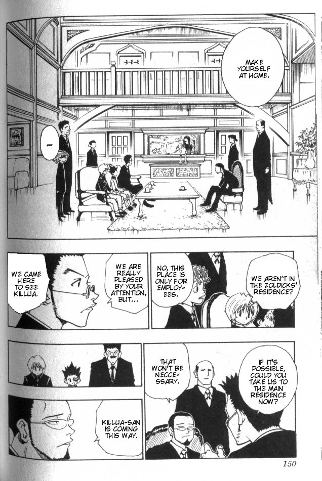 Hunter X Hunter Chapter 43 page 5 - Chapter 43: The Zoldycks: Part 4