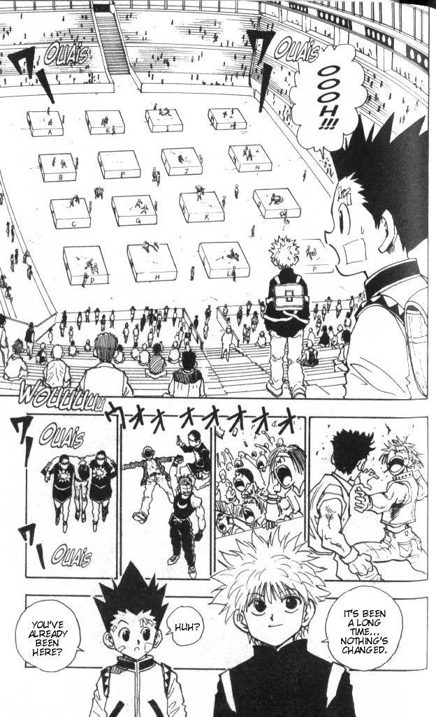 Hunter X Hunter Chapter 44 page 16 - Chapter 44: The Heavens Arena