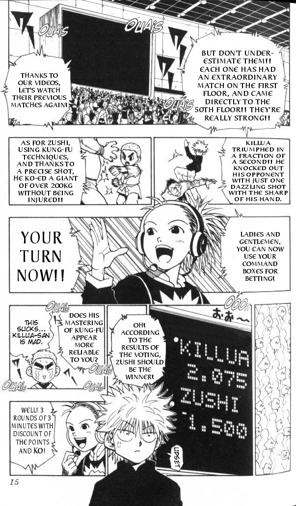 Hunter X Hunter Chapter 45 page 12 - Chapter 45: Ren